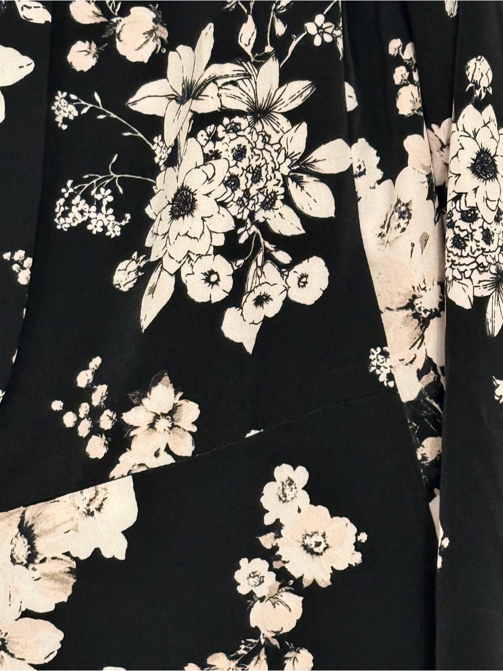 ASTR the Label Floral Open Front Drape Blazer, Size XS - Picture 4 of 8